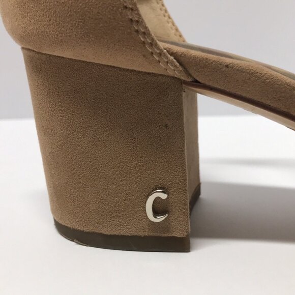 Circus by Sam Edelman "Stella" Block Heel Sandal in Tan - Picture 6 of 16